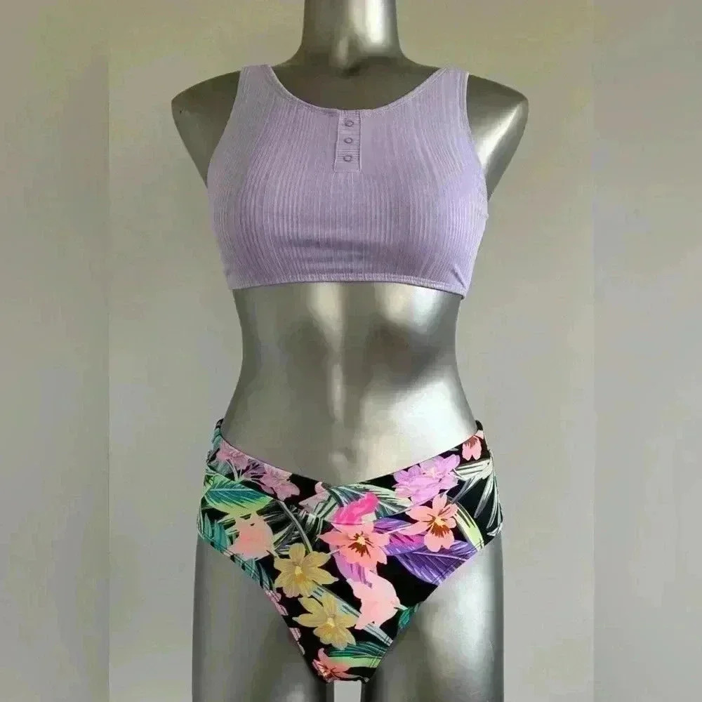 Free 🆕Swimsuit High Waist  Bottoms